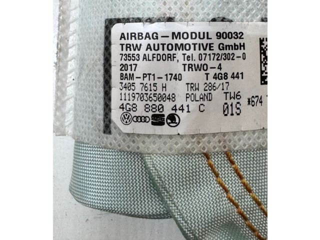 Подушка безопасности в сиденье 4G8880441C Audi A7 S7 4G