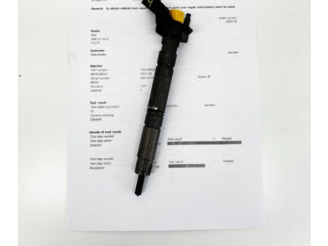 Форсунка 057130277BE, 0445118013 Audi SQ7 CZAC