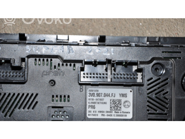 Блок управления климат-контролем 3V0907044FJ   Skoda Superb B8 (3V)