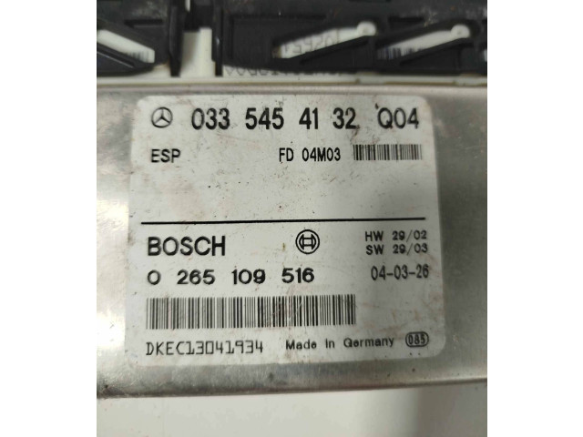 Блок управления АБС 0335454132, 0265109516   Mercedes-Benz E W211