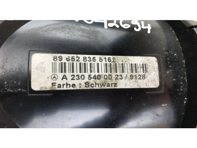 Přístrojová deska Mercedes-Benz SL R230 2003 A2305407547, A2305405211