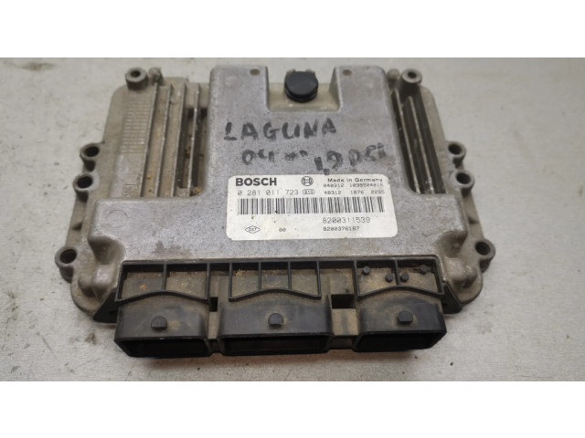 Řídící jednotka 0281011723, 8200311539   Renault Laguna II 2004