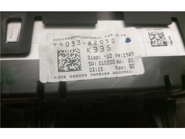 Панель приборов D4FB, 94033A2050   KIA Pro Cee'd II       