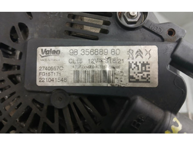 Генератор    9835688980, 2740557C   Peugeot 2008 II