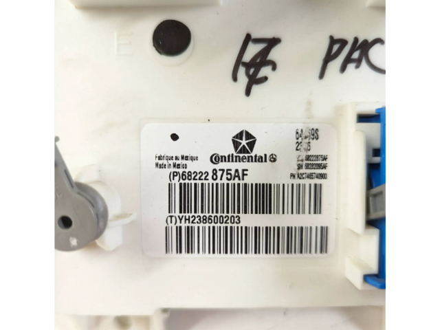 Řídící jednotka P68352651AA, P68222875AF   Chrysler Pacifica 2017