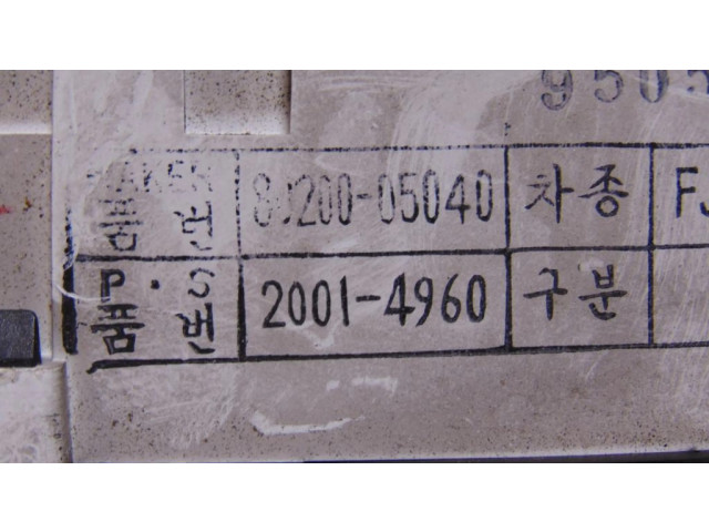 Панель приборов 8020005040, 20014960 SsangYong Musso