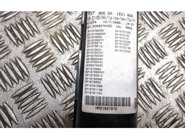 Pojistková skříňka 3c0937049d, 5P1970113B Seat Altea 2007