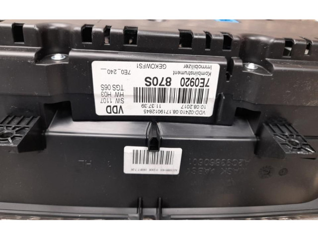 Přístrojová deska Volkswagen Transporter - Caravelle T6 2017 7E0920870S, B2251