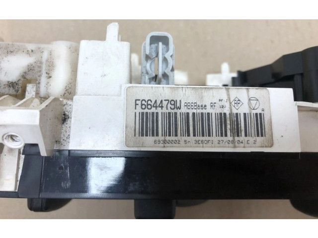 Блок управления климат-контролем F664479W, F664479W   Citroen C2