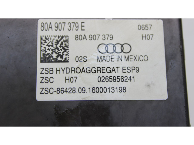 Блок АБС 80A907379E, 80A614517E Audi Q5 SQ5 2017 - года
