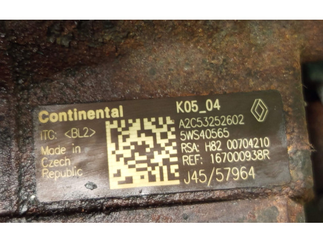 Vstřikovací čerpadlo A2C53252602, 167000938R Dacia Duster K9K 896