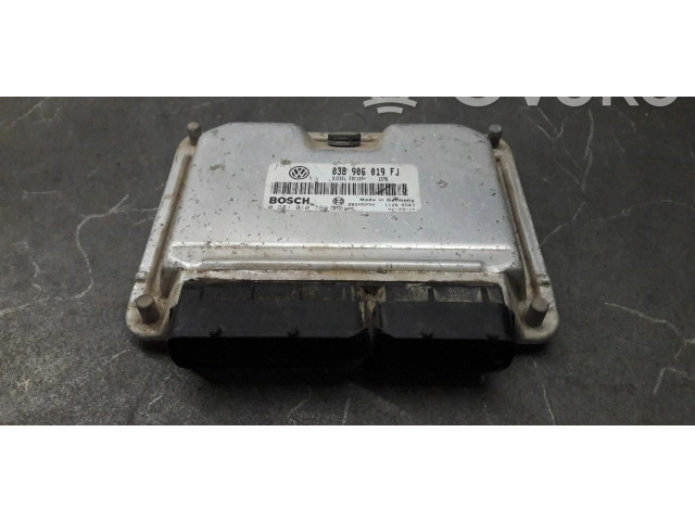 Блок управления двигателем Блок управления 038906019FJ Skoda Octavia Mk1 (1U)