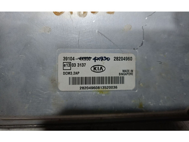 Řídící jednotka 391044X930, 28204960 KIA Carnival 2009