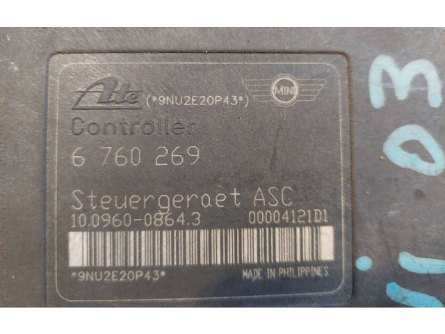 Блок АБС 6760269, 6760268 Mini One - Cooper R50 - 53 2001 - 2006 года