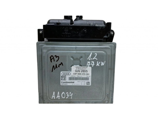 Блок управления двигателя 03F906070GH   Audi A3 S3 A3 Sportback 8P