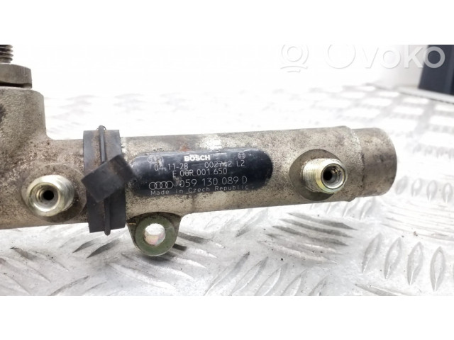 Vstřikovací lišta 059130089D, 059130758 Audi A6 S6 C6 4F 0.0