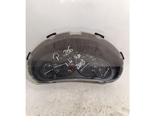 Блок управления двигателем ECU 9648836380 Peugeot 206 CC