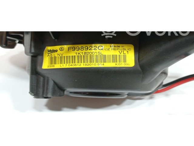 Вентилятор печки 1K1820015L, F998922Q Volkswagen Golf VI