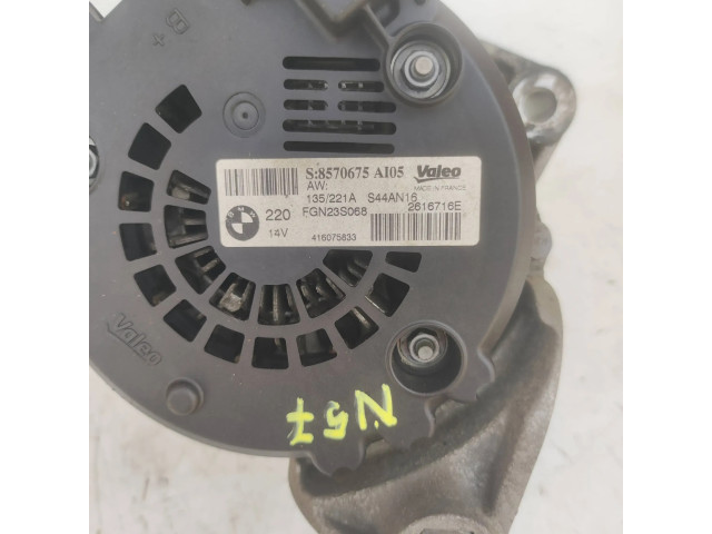 Генератор 8570675, 416075833 BMW X5 F15 3.0