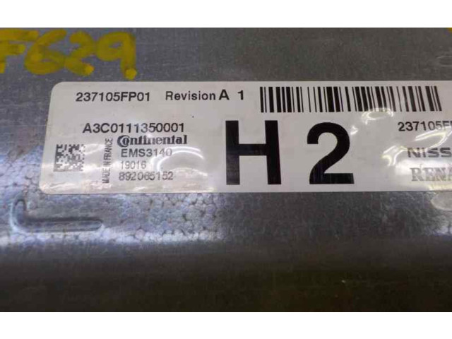 Řídící jednotka 237105FP0D, 237105FP01 Nissan Micra C+C 2019