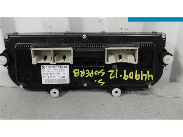 Блок управления климат-контролем 3T0907044BL   Skoda Superb B6 (3T)