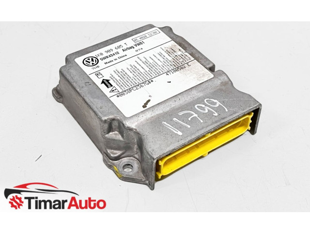 Блок подушек безопасности 1K0909605T, 1K0909605T   Skoda Octavia Mk2 (1Z)