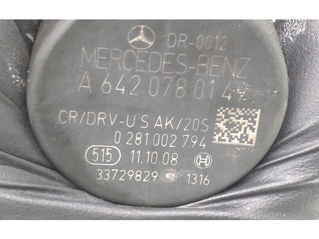 Vstřikovací lišta A6460701895, A6420780149 Mercedes-Benz Vito Viano W639 646980