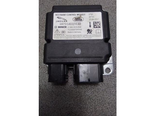Блок подушек безопасности HX73-14D374-AB, HX73-14D374-AB Jaguar XE