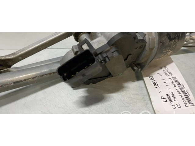 Моторчик дворников 00006401F4    Citroen C2