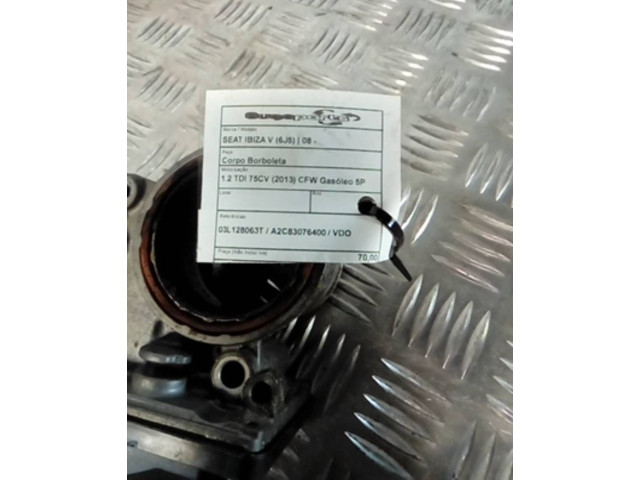 Vstřikovací lišta 03L128063T, A2C83076400   Seat Ibiza IV (6J,6P)     