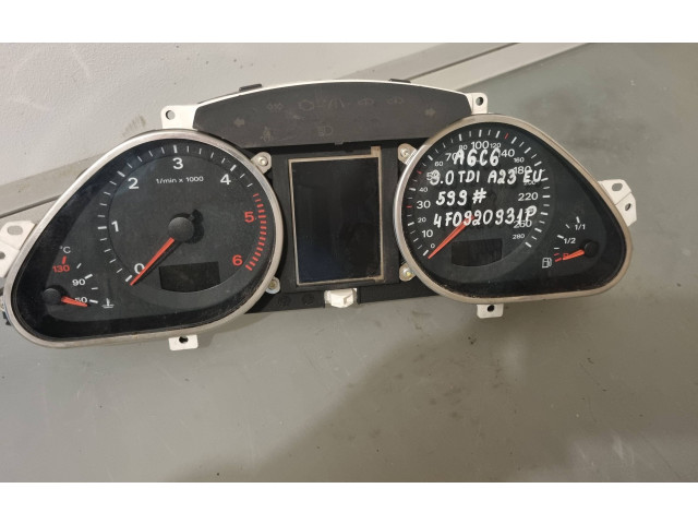 Панель приборов 4F0920931P, 4F0910930C   Audi A6 S6 C6 4F       