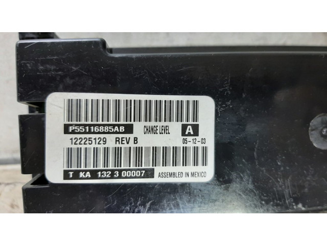 Блок управления климат-контролем P55116885AB Jeep Grand Cherokee (WJ)