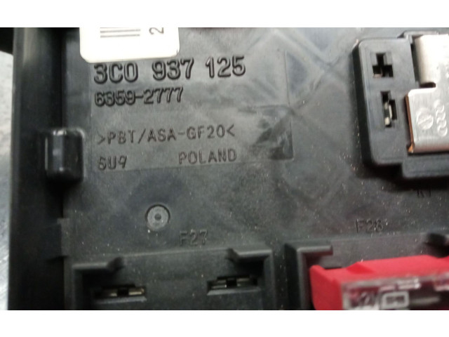 Pojistková skříňka Řídící jednotka BSM 3C0937125, 63592777 Volkswagen Passat Alltrack 2007