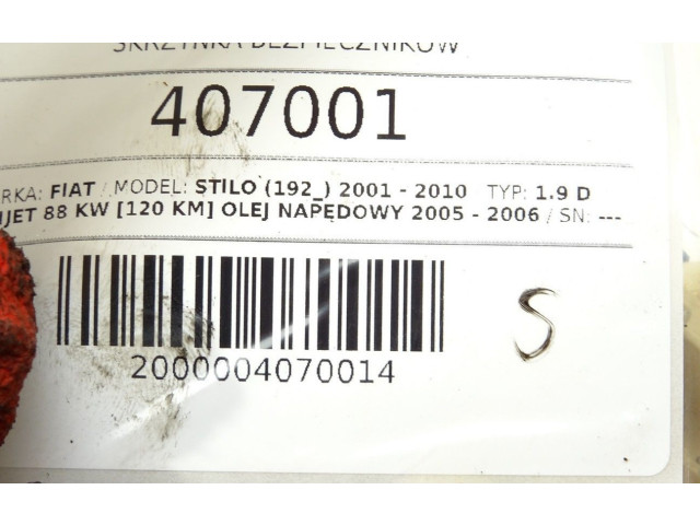   Pojistková skříňka 51755127   Fiat Stilo 2005