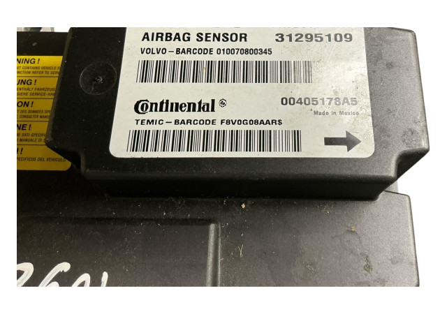 Блок подушек безопасности 31295109, 00405178A5   Volvo V50