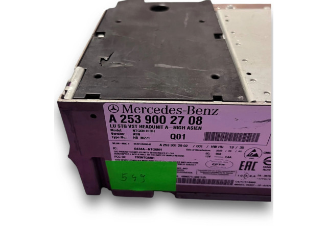 Блок комфорта NR549, A2539002708 Mercedes-Benz GLC C253