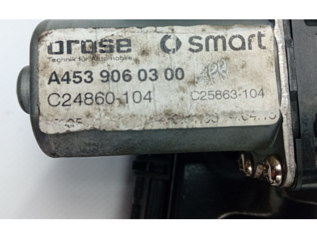 Передний електрический механизм для подъема окна без двигателя A4537200400, A4539060300 Smart ForFour II W453