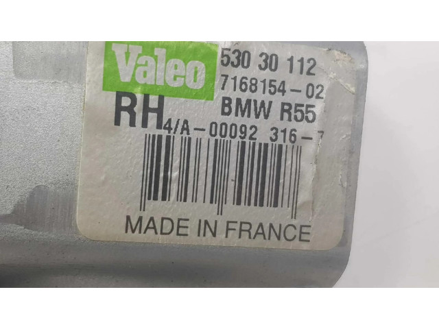 Моторчик заднего дворника 61627168154, DERECHO    Mini One - Cooper Clubman R55