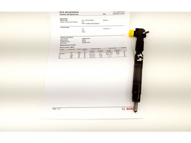 Форсунка 338002A780 KIA Ceed D4FC