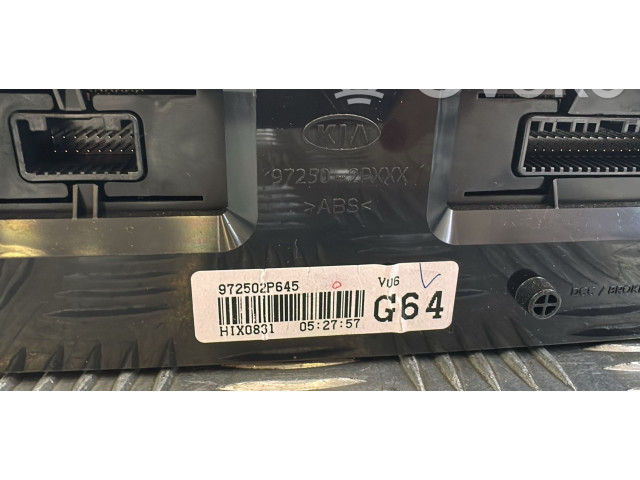 Блок управления климат-контролем 972502P645, 972502PXXX   KIA Sorento