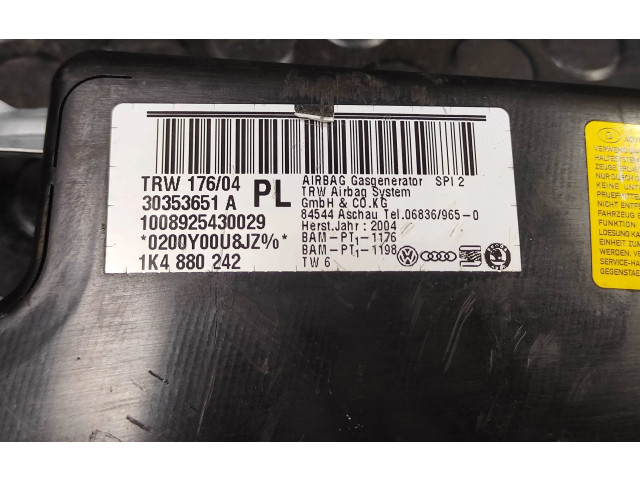 Подушка безопасности в сиденье 1K4880242, 30353651A Skoda Octavia Mk2 (1Z)