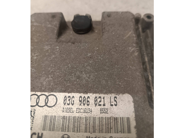 Блок управления двигателя 03G906021LS Audi A3 S3 A3 Sportback 8P