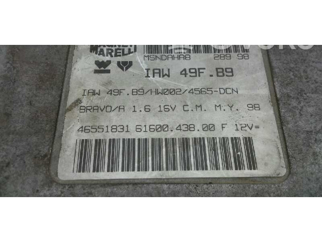Řídící jednotka 46551831, 6160043800 Fiat Bravo - Brava 1999