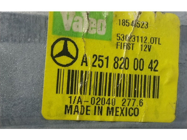 Моторчик заднего дворника A2518200042, A2518200042    Mercedes-Benz R W251