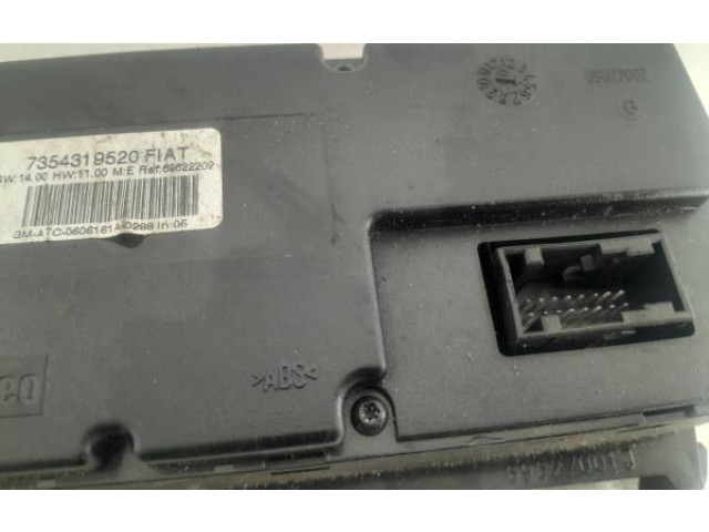 Блок управления климат-контролем 7354319520 Fiat Croma