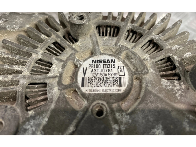 Генератор 23100EB315, A3TJ0781 Nissan Pathfinder R51