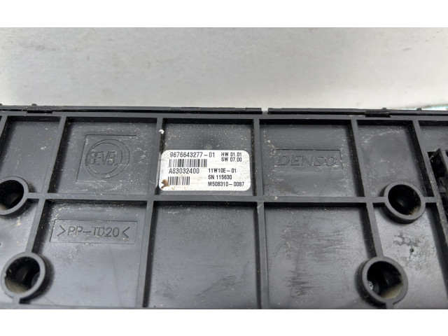 Блок управления климат-контролем 9676643277, A83032400   Peugeot Partner