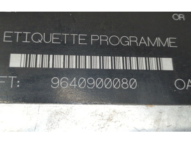 Блок управления двигателя 9640900080   Peugeot 306