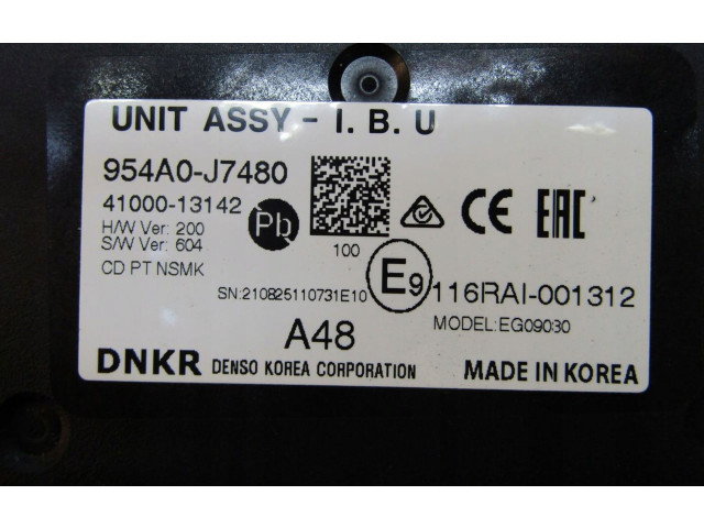 Блок управления 954A0J7480, 4100013142   KIA Xceed