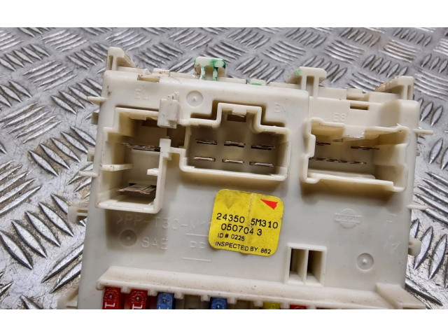 Pojistková skříňka 243505M310, 0507043 Nissan Almera N16 2003